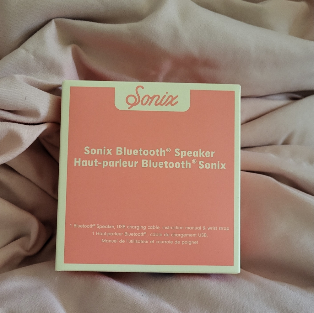Sonix Pink Bluetooth Speaker